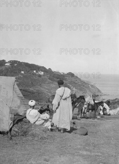 Travel views of Morocco, 1904. Creator: Arnold Genthe.