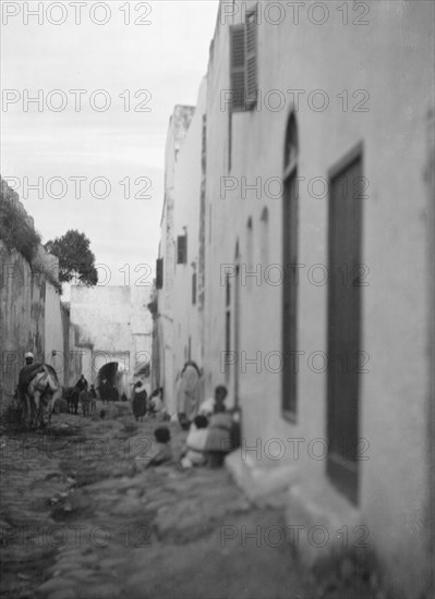 Travel views of Morocco, 1904. Creator: Arnold Genthe.