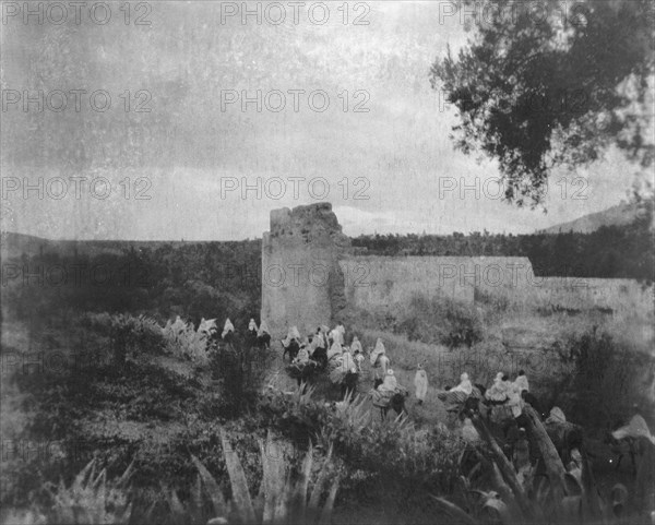 Travel views of Morocco, 1904. Creator: Arnold Genthe.