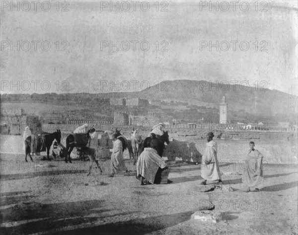 Travel views of Morocco, 1904. Creator: Arnold Genthe.