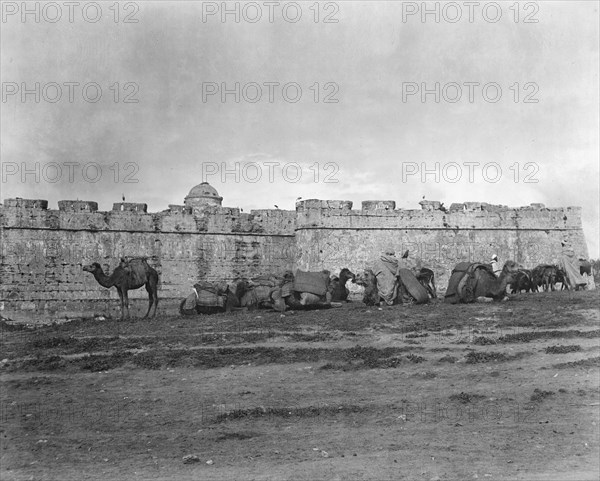 Travel views of Morocco, 1904. Creator: Arnold Genthe.