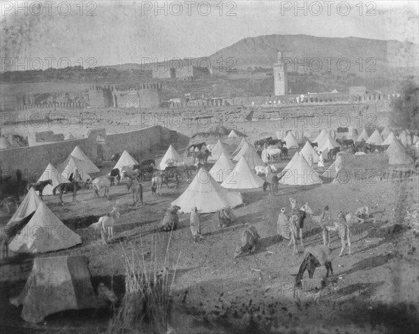 Travel views of Morocco, 1904. Creator: Arnold Genthe.