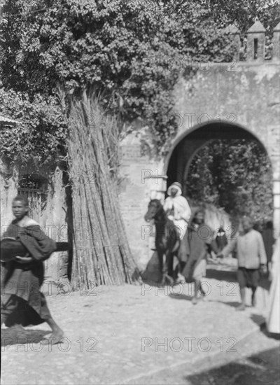 Travel views of Morocco, 1904. Creator: Arnold Genthe.