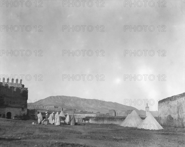 Travel views of Morocco, 1904. Creator: Arnold Genthe.