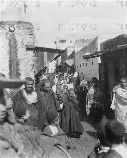 Travel views of Morocco, 1904. Creator: Arnold Genthe.