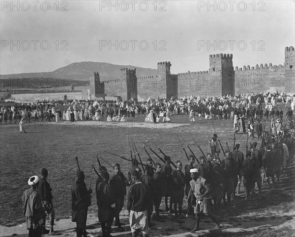 Travel views of Morocco, 1904. Creator: Arnold Genthe.