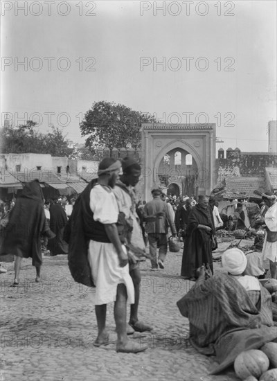 Travel views of Morocco, 1904. Creator: Arnold Genthe.