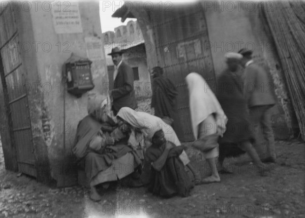 Travel views of Morocco, 1904. Creator: Arnold Genthe.