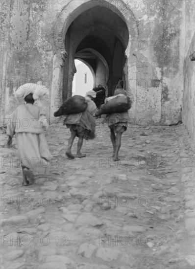 Travel views of Morocco, 1904. Creator: Arnold Genthe.