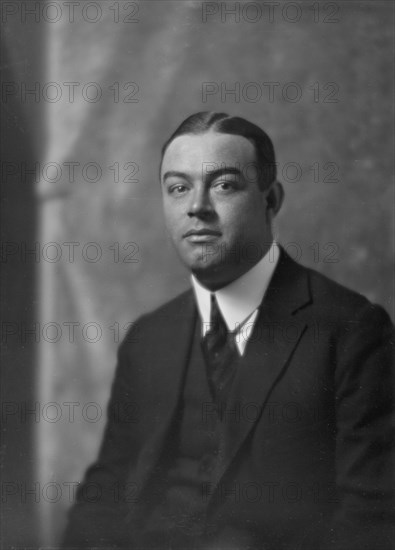 Mr. F.S. Williams, portrait photograph, 1919 May. Creator: Arnold Genthe.