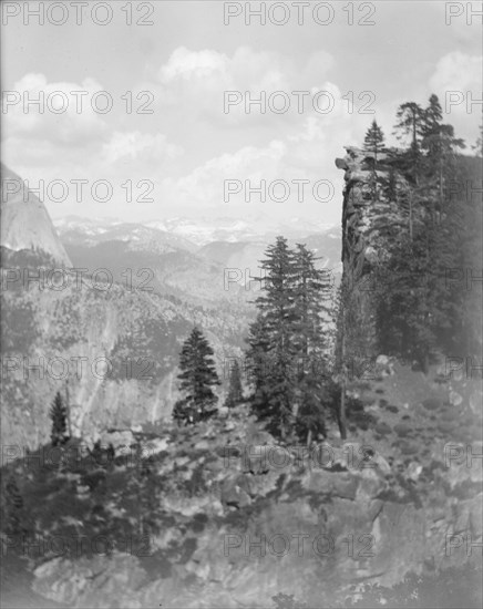 Travel views of Yosemite National Park, between 1903 and 1906. Creator: Arnold Genthe.