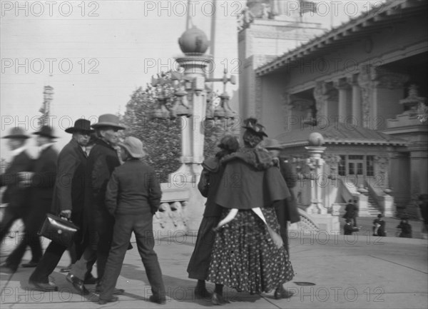 St Louis World's Fair, 1904? Creator: Arnold Genthe.