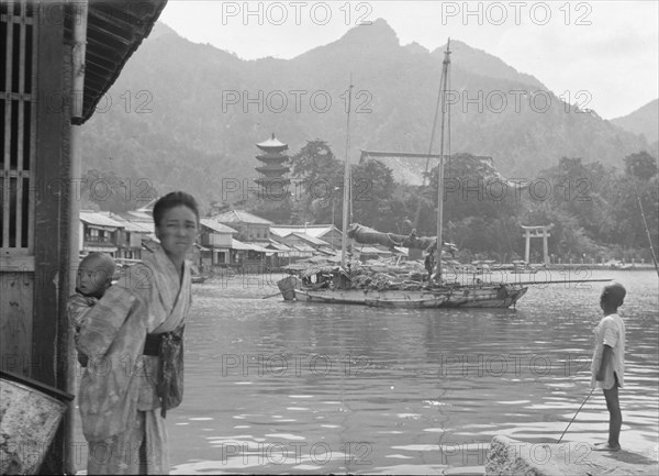 Travel views of Japan and Korea, 1908. Creator: Arnold Genthe.