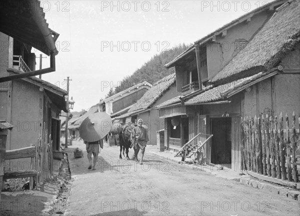 Travel views of Japan and Korea, 1908. Creator: Arnold Genthe.