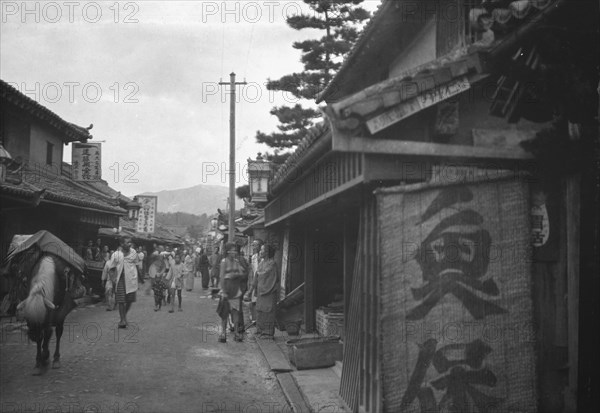 Travel views of Japan and Korea, 1908. Creator: Arnold Genthe.