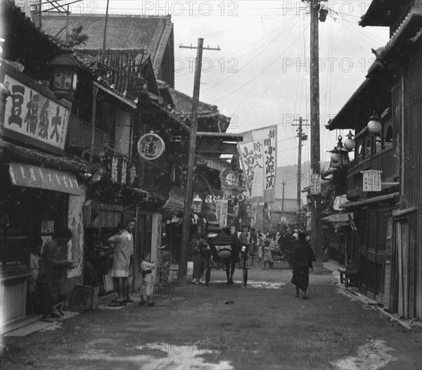 Travel views of Japan and Korea, 1908. Creator: Arnold Genthe.