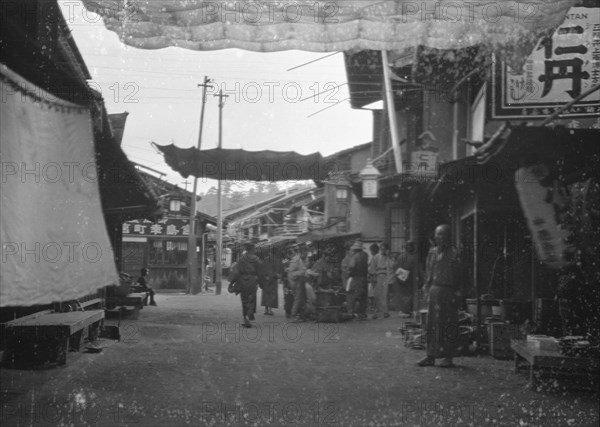 Travel views of Japan and Korea, 1908. Creator: Arnold Genthe.