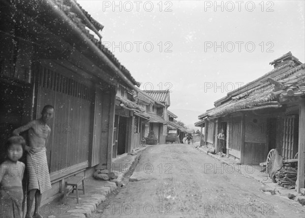 Travel views of Japan and Korea, 1908. Creator: Arnold Genthe.