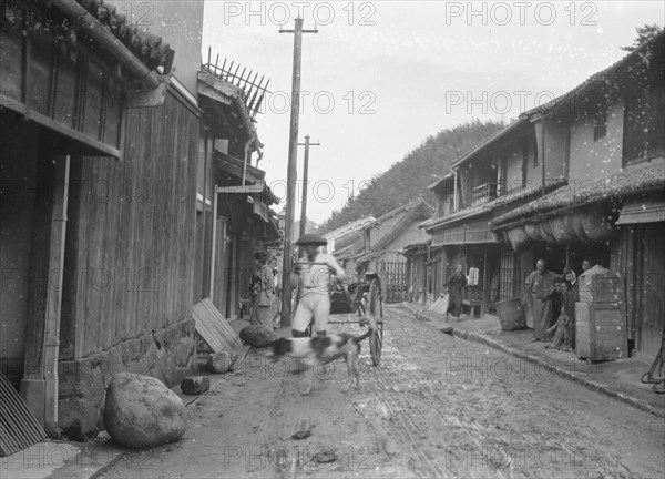 Travel views of Japan and Korea, 1908. Creator: Arnold Genthe.