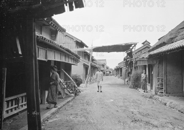 Travel views of Japan and Korea, 1908. Creator: Arnold Genthe.