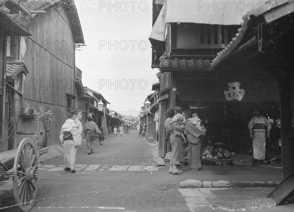 Travel views of Japan and Korea, 1908. Creator: Arnold Genthe.