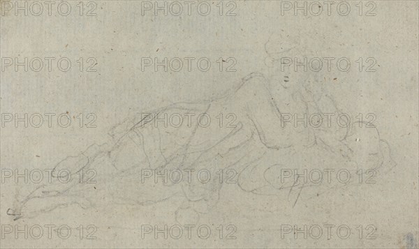 Reclining Woman [verso]. Creator: Giovanni Battista Cipriani.