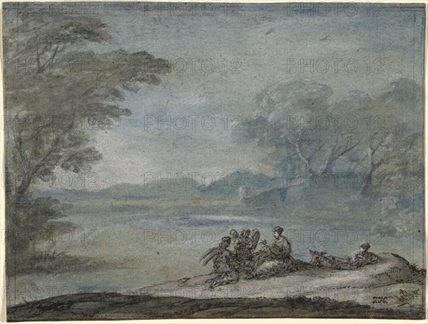 The Rest on the Flight into Egypt, 1682. Creator: Claude Lorrain.