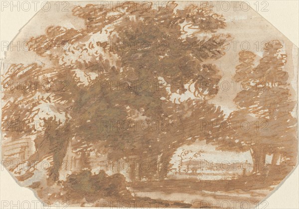Grove of Trees, c. 1640. Creator: Claude Lorrain.