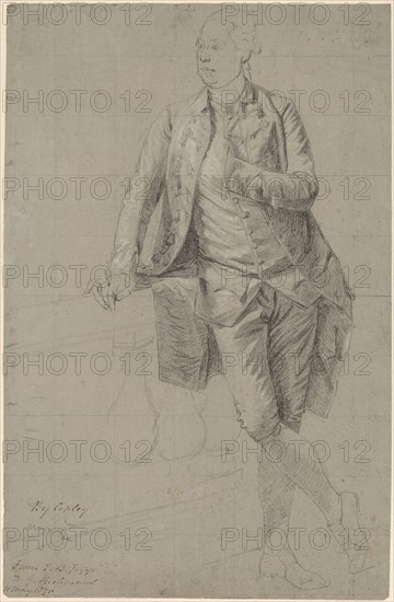 A Gentleman, 1776/1780. Creator: John Singleton Copley.