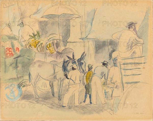 Havana, c. 1915-1920. Creator: Jules Pascin.