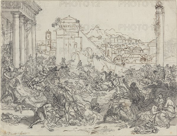 Massacre of the Innocents. Creators: Bernard Picart, Nicolas Boileau Despreaux.