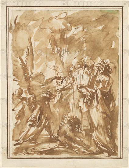 Scherzo with Antique Figures, 1744/1745. Creator: Giovanni Battista Piranesi.