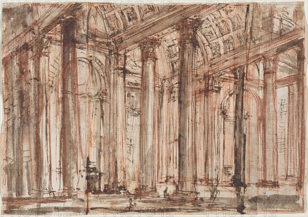 The Portico of the Pantheon, 1750s and early 1760s. Creator: Giovanni Battista Piranesi.