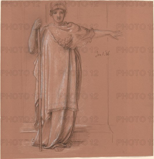 Minerva, 1886. Creator: Edward John Poynter.