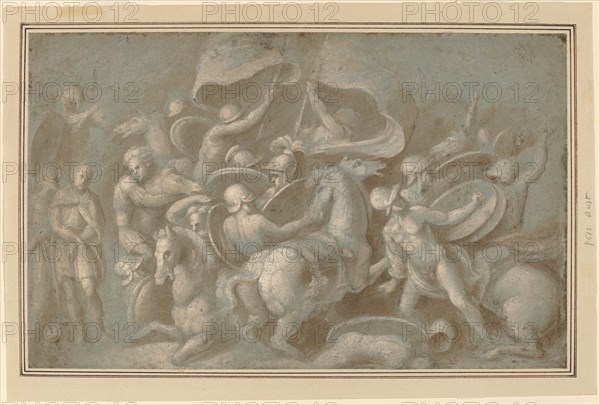 Battle Scene. Creator: Biagio Pupini.