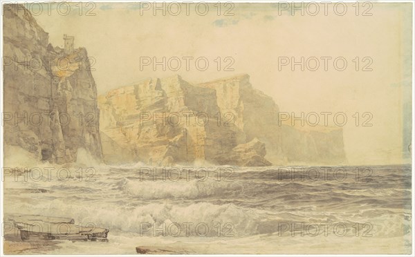 Baldart Castle, Kilkee, County Clare, Ireland, 1892. Creator: William Trost Richards.