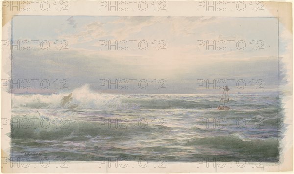 The Bell Buoy, 1894. Creator: William Trost Richards.