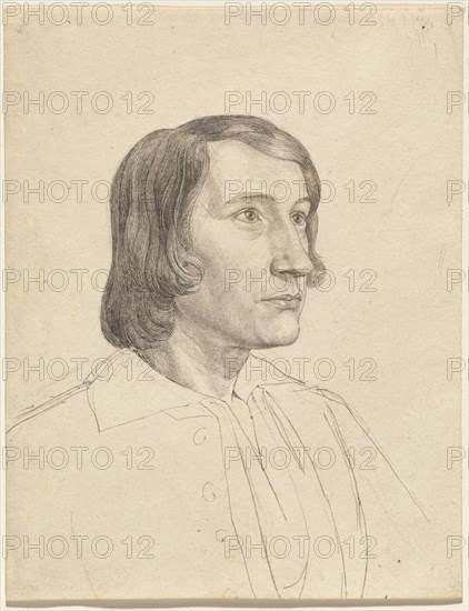 Gustav Heinrich Naeke, c. 1820. Creator: Julius Schnorr von Carolsfeld.