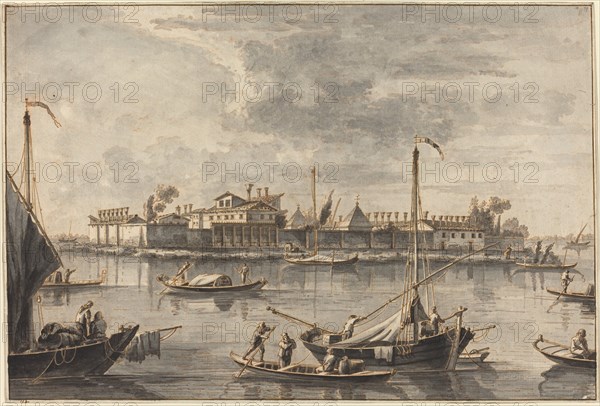 Isola del Lazaretto Nuovo, 1778/1779. Creator: Francesco Tironi.