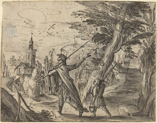 Abraham and Isaac. Creator: Hermann Weyer.