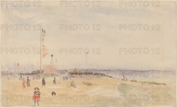 Pourville-sur-Mer. Creator: James Abbott McNeill Whistler.