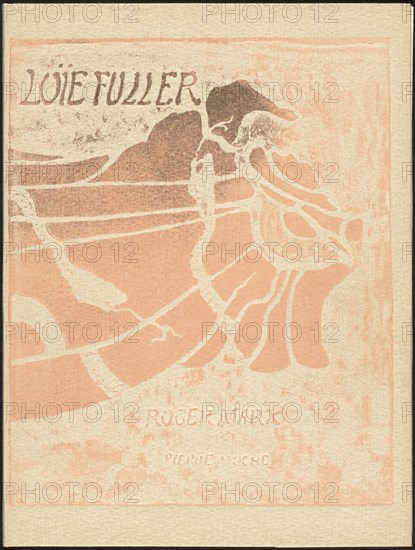 La Loïe Fuller, 1904. Creators: Pierre Roche, Roger Marx.