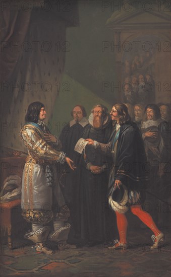 Absolute Monarchy Assigned to Frederik III in 1660, 1783. Creator: Nicolai Abraham Abildgaard.
