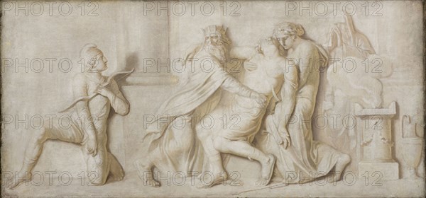 Death of Achilles by Paris' Arrow, 1794-1798. Creator: Nicolai Abraham Abildgaard.