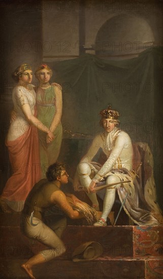 The Abolition of Adscription in 1788, 1790. Creator: Nicolai Abraham Abildgaard.