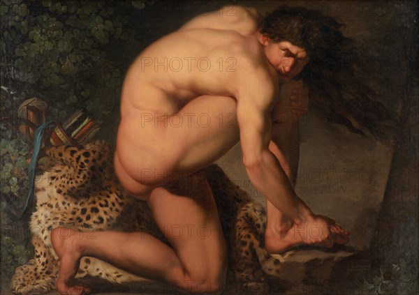 The Wounded Philoctetes, 1775. Creator: Nicolai Abraham Abildgaard.