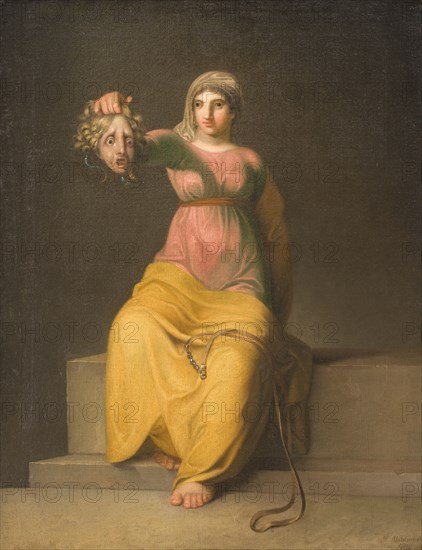 Theology. Allegorical figure, 1800. Creator: Nicolai Abraham Abildgaard.