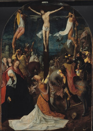 Calvary, 1508-1512. Creator: Jan de Beer.