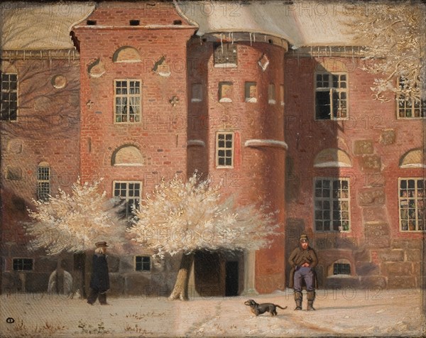 The Manor of Krabbesholm in Jutland, 1839-1907. Creator: Christen Dalsgaard.