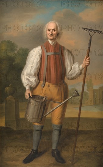 A Gardener, 1735. Creator: Balthasar Denner.